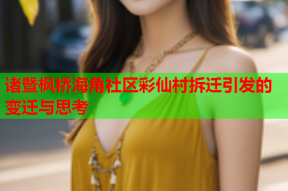 诸暨枫桥海角社区彩仙村拆迁引发的变迁与思考