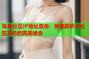海角社区IP地址查询：快速解析与社区互动的完美结合