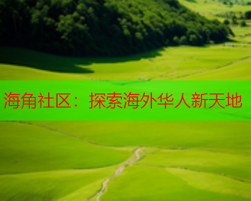 海角社区：探索海外华人新天地  第1张